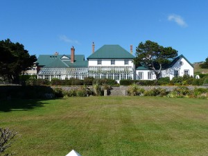 Dům guvernéra Falkland. Autorem snímku je Michael Clarke.
