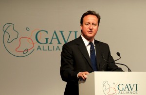 Současný premiér Velké Británie David Cameron. Autorem je Ben Fisher.