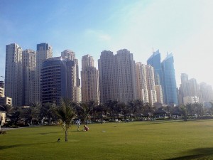Dominantou Dubae je scenérie mrakodrapů. Autorem snímku je Haitham Alfalah.